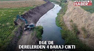 Ege’de Derelerden 4 baraj çıktı