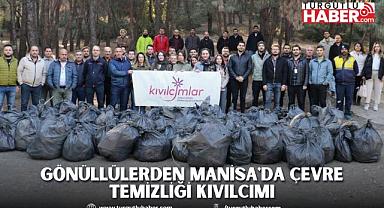 Gönüllülerden Manisa'da Çevre Temizliği Kıvılcımı