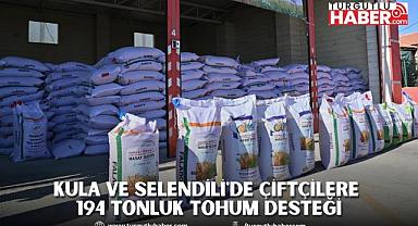 Manisa Büyükşehir’den Kula ve Selendili'de Çiftçilere 194 Tonluk Tohum Desteği
