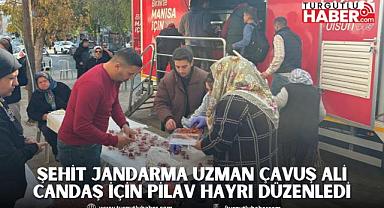 Manisa Büyükşehir, Şehit Jandarma Uzman Çavuş Ali Candaş İçin Pilav Hayrı Düzenledi