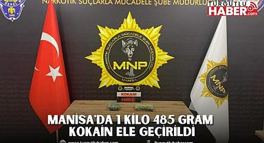Manisa'da 1 Kilo 485 Gram Kokain Ele Geçirildi