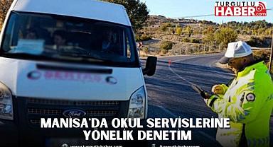 Manisa'da okul servislerine yönelik denetim