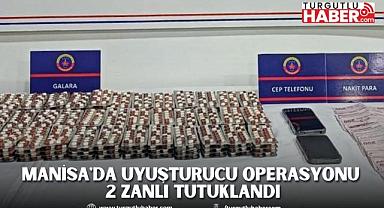 Manisa'da Uyuşturucu Operasyonu 2 Zanlı tutuklandı