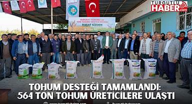 Tohum Desteği Tamamlandı: 564 Ton Tohum Üreticilere Ulaştı