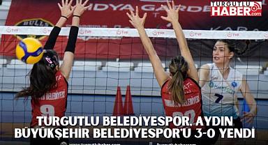 Turgutlu Belediyespor, Aydın Büyükşehir Belediyespor'u 3-0 Yendi