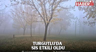 Turgutlu'da sis etkili oldu