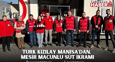 Türk Kızılay Manisa'dan, Mesir Macunlu Süt İkramı