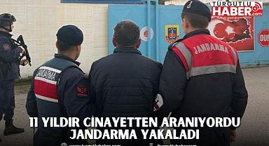 11 Yıldır Cinayetten Aranıyordu Jandarma Yakaladı