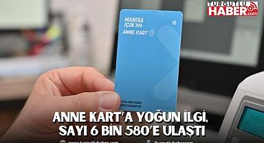 Anne Kart’a yoğun ilgi, sayı 6 Bin 580’e ulaştı