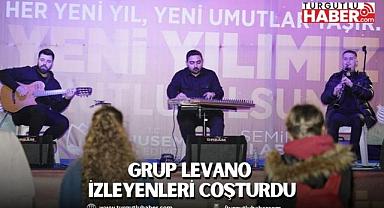 GRUP LEVANO İZLEYENLERİ COŞTURDU