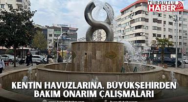 Kentin Havuzlarına, Büyükşehirden Bakım Onarım Çalışmaları