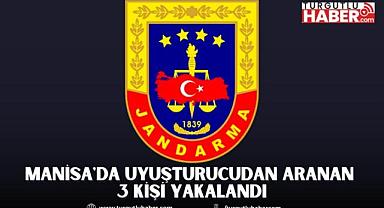Manisa'da Uyuşturucudan Aranan 3 Kişi Yakalandı