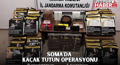 Soma'da Kaçak Tütün Operasyonu