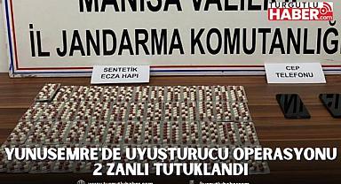 Yunusemre'de Uyuşturucu Operasyonu 2 Zanlı Tutuklandı