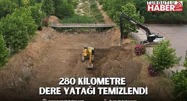 280 Kilometre Dere Yatağı Temizlendi