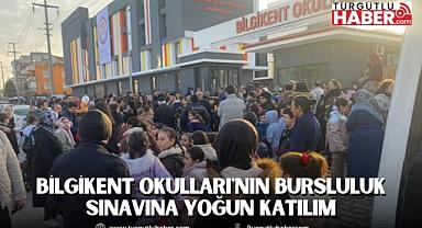 Bilgikent Okulları'nın Bursluluk Sınavına Yoğun Katılım