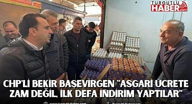 CHP'li Bekir Başevirgen 