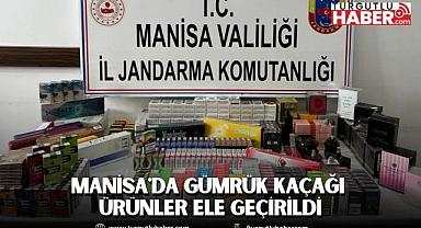 Manisa'da Gümrük Kaçağı Ürünler Ele Geçirildi