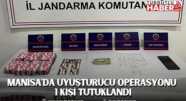 Manisa'da Uyuşturucu Operasyonu 1 Kişi tutuklandı