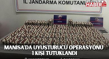 Manisa'da Uyuşturucu Operasyonu 1 Kişi Tutuklandı