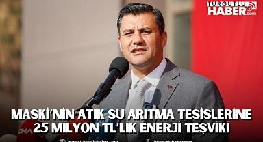 MASKİ’nin atık su arıtma tesislerine 25 Milyon TL’lik enerji teşviki