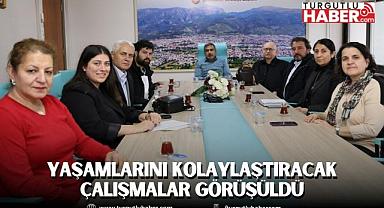 ŞEHZADELER’DE ENGELLİ YURTTAŞLARIN YAŞAMINI KOLAYLAŞTIRACAK ÇALIŞMALAR MASAYA YATIRILDI