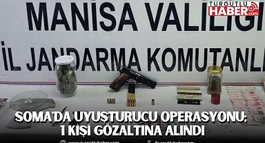 Soma'da Uyuşturucu Operasyonu; 1 Kişi Gözaltına Alındı