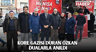 Kore Gazisi Duran Özkan Dualarla Anıldı
