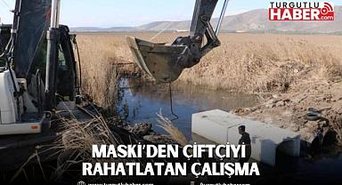MASKİ'den çiftçiyi rahatlatan çalışma
