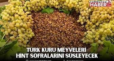 Türk kuru meyveleri Hint sofralarını süsleyecek