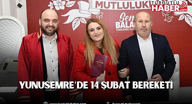 YUNUSEMRE’DE 14 ŞUBAT BEREKETİ