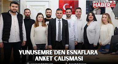 YUNUSEMRE’DEN ESNAFLARA ANKET ÇALIŞMASI