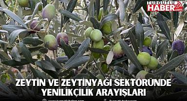 Zeytin ve zeytinyağı sektöründe yenilikçilik arayışları
