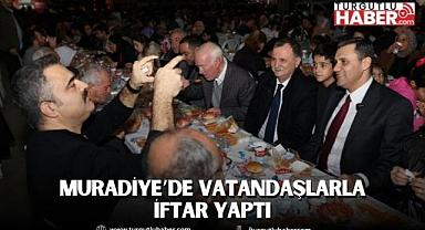 BAŞKAN BALABAN VE BAŞKAN ZEYREK, MURADİYE’DE VATANDAŞLARLA İFTAR YAPTI