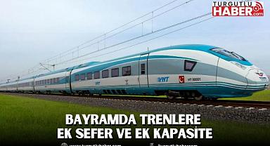 BAYRAMDA TRENLERE EK SEFER VE EK KAPASİTE