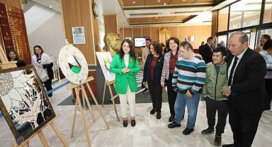 ENGELSİZ YAŞAM MERKEZİ ÖĞRENCİLERİNDEN ANLAMLI SERGİ