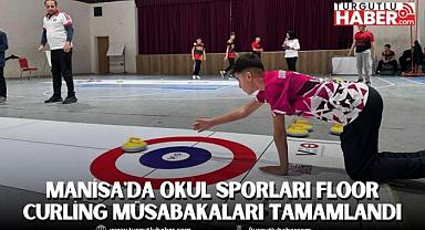 Manisa'da Okul Sporları Floor Curling Müsabakaları Tamamlandı