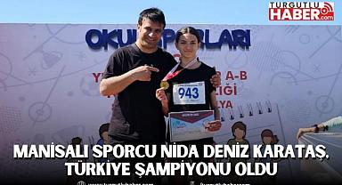 Manisalı Sporcu Nida Deniz Karataş, Türkiye Şampiyonu Oldu