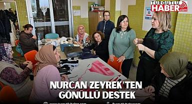 Nurcan Zeyrek’ten Gönüllü Destek