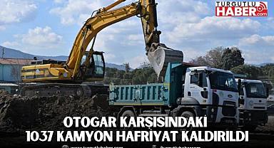Otogar Karşısındaki 1037 Kamyon Hafriyat Kaldırıldı
