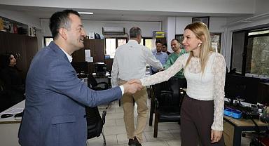 ŞEHZADELER BELEDİYESİ'NDE BAYRAMLAŞMA