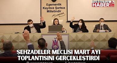 ŞEHZADELER MECLİSİ MART AYI TOPLANTISINI GERÇEKLEŞTİRDİ