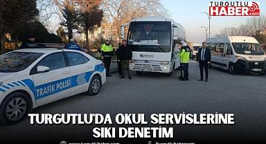 Turgutlu'da Okul Servislerine Sıkı Denetim