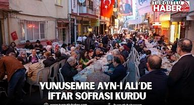 YUNUSEMRE AYN-İ ALİ’DE İFTAR SOFRASI KURDU