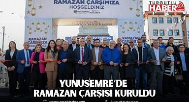 YUNUSEMRE’DE RAMAZAN ÇARŞISI KURULDU