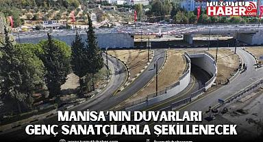 Manisa’nın Duvarları Genç Sanatçılarla Şekillenecek