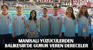 ŞEHZADELER BELEDİYESİ’NİN YÜZÜCÜLERDEN BALIKESİR'DE GURUR VEREN DERECELER