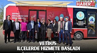 Vetbüs ilçelerde hizmete başladı