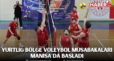 YURTLİG Erkekler Ege Bölge Birinciliği Voleybol Müsabakaları Manisa’da Başladı
