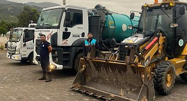 Büyükşehir ekipleri sağanak yağış ve fırtınaya karşı teyakkuzda